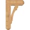 Ekena Millwork Olympic Craftsman Smooth Bracket w/ Offset Brace, Western Red Cedar, 7 1/2"W x 20"D x 32"H BKT0806X20X32OLY04SWR - alternate 2